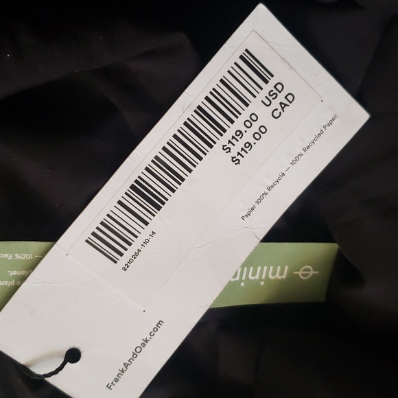 NWT Frank & Oak Gertrude Wide Leg  Pants - Picture 5 of 11